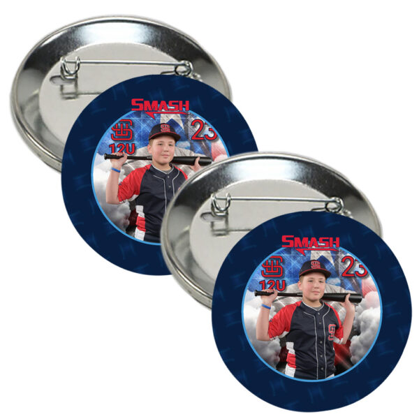 (2) Round Photo Buttons